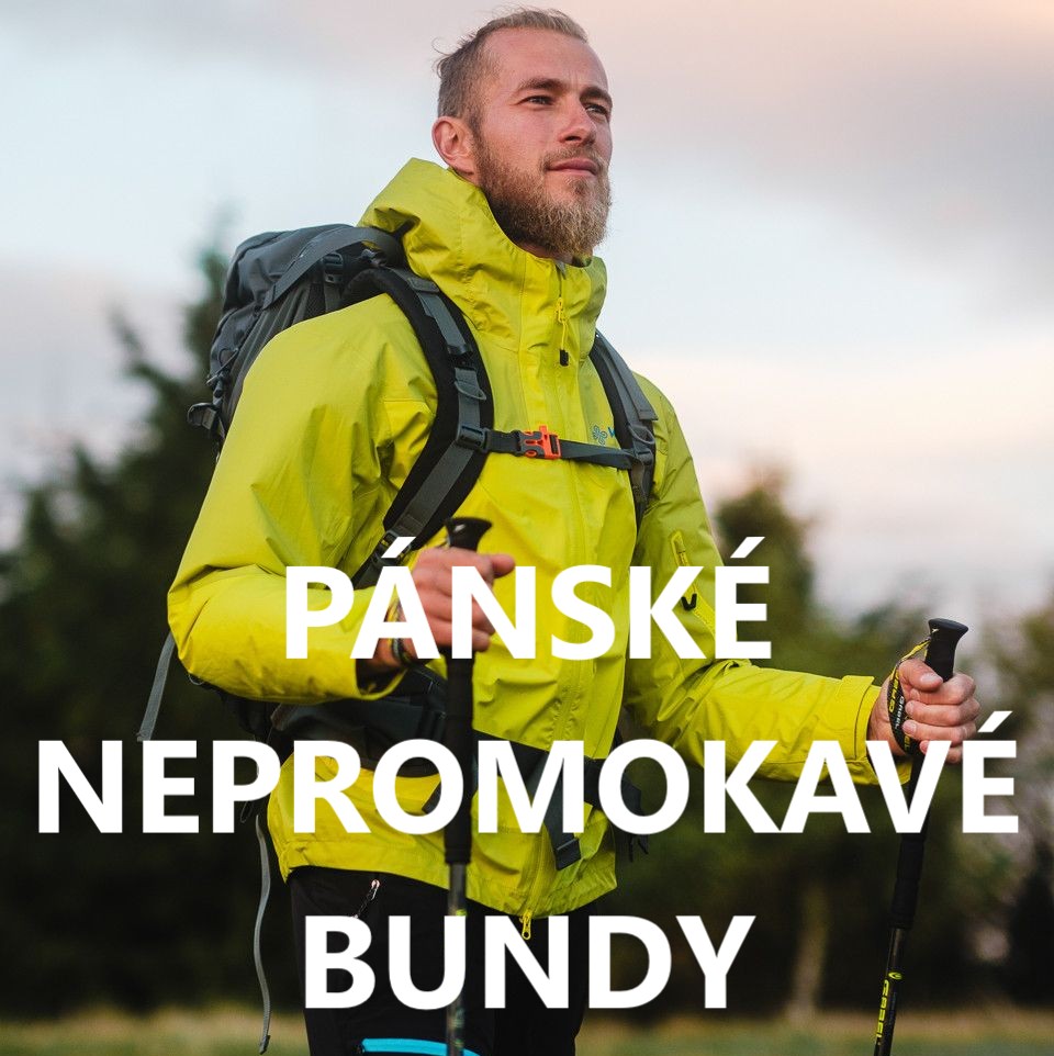 pánské nepromokavé bundy