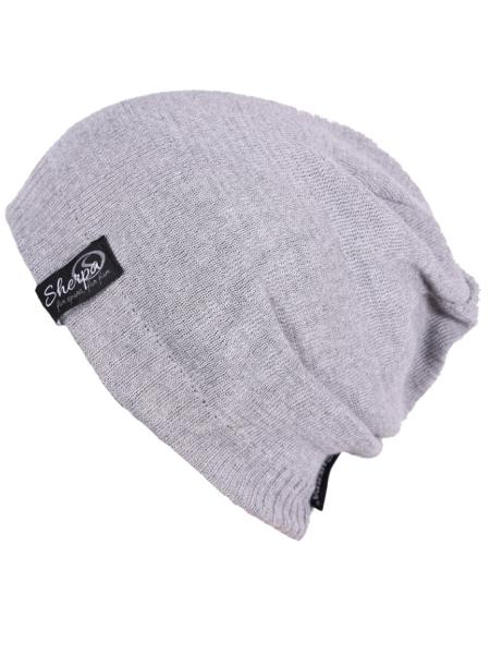 Pánská čepice Sherpa TREVOS II MERINO mel light grey