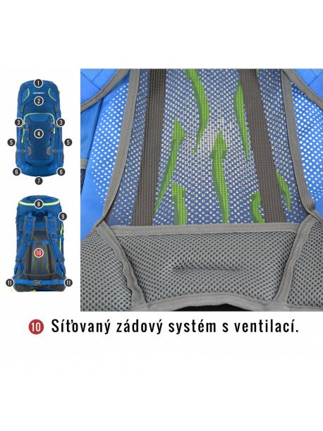     Batoh Husky SLOPER 45l černý  