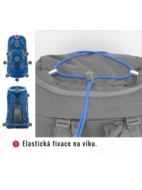     Batoh Husky SLOPER 45l černý  