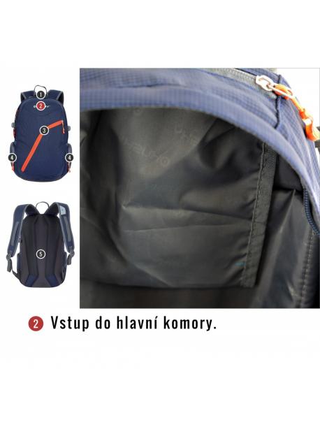     Batoh Husky NEXY 22l tm.modrý   