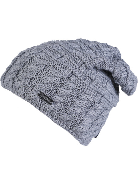     Dámská zimní čepice Sherpa PRIA MERINO mel light grey