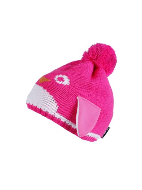     Dětská čepice Sherpa PINGUIN KIDS pink