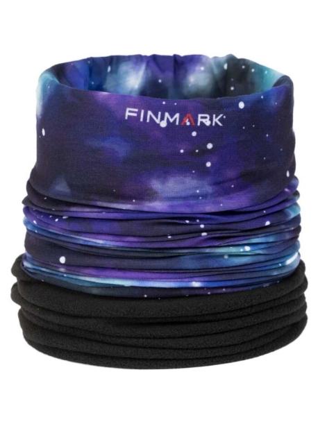     Multifunkční šátek Finmark FSW-240 fialový