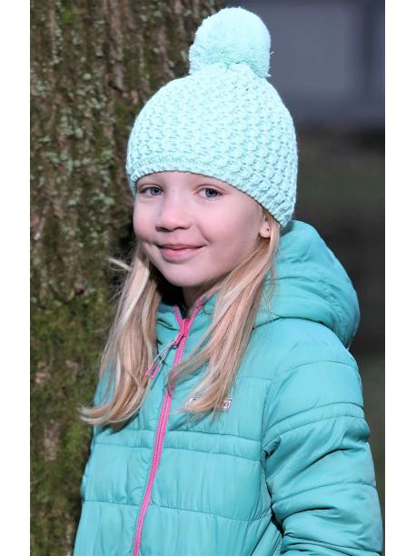     Dětská čepice Sherpa EMMA KIDS light green  