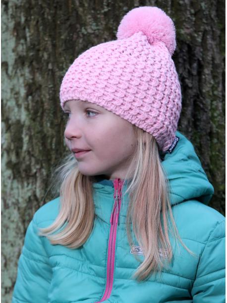     Dětská čepice Sherpa EMMA KIDS light pink  