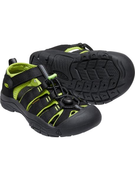     Juniorské sandály Keen NEWPORT H2 YOUTH black/lime green