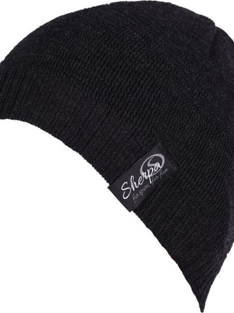     Pánská čepice Sherpa JANUS II MERINO mel black