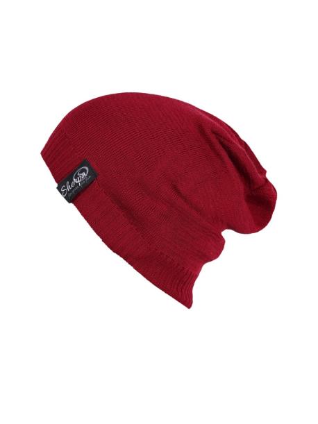     Pánská čepice Sherpa TREVOS II MERINO bordo