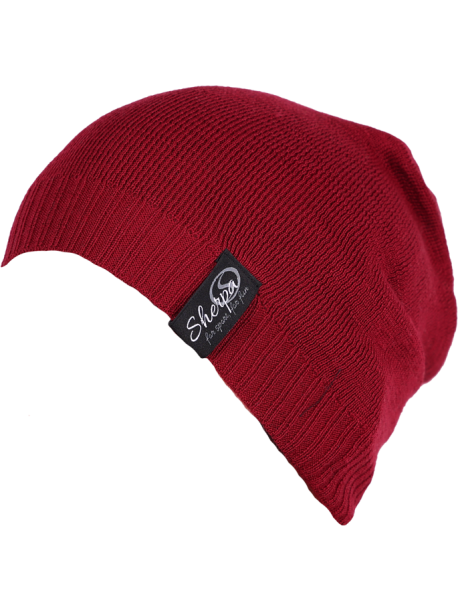     Pánská čepice Sherpa TREVOS II MERINO bordo