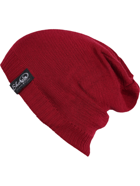     Pánská čepice Sherpa TREVOS II MERINO bordo