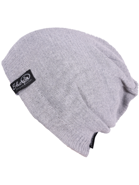     Pánská čepice Sherpa TREVOS II MERINO mel light grey