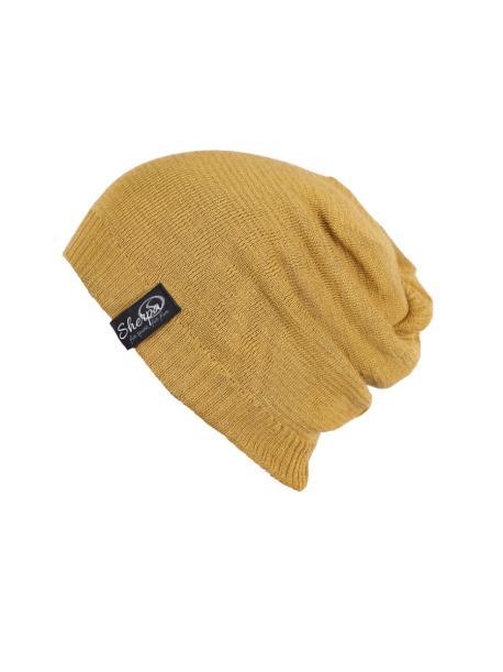     Pánská čepice Sherpa TREVOS II MERINO mustard