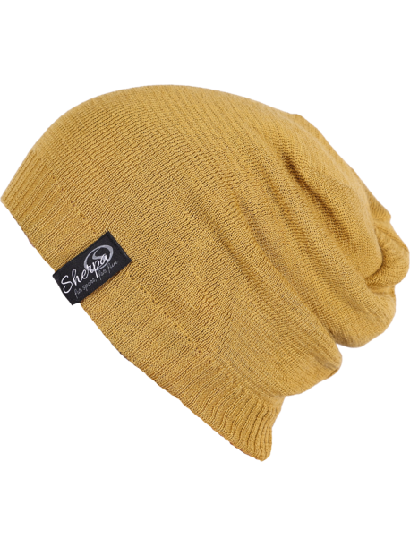     Pánská čepice Sherpa TREVOS II MERINO mustard